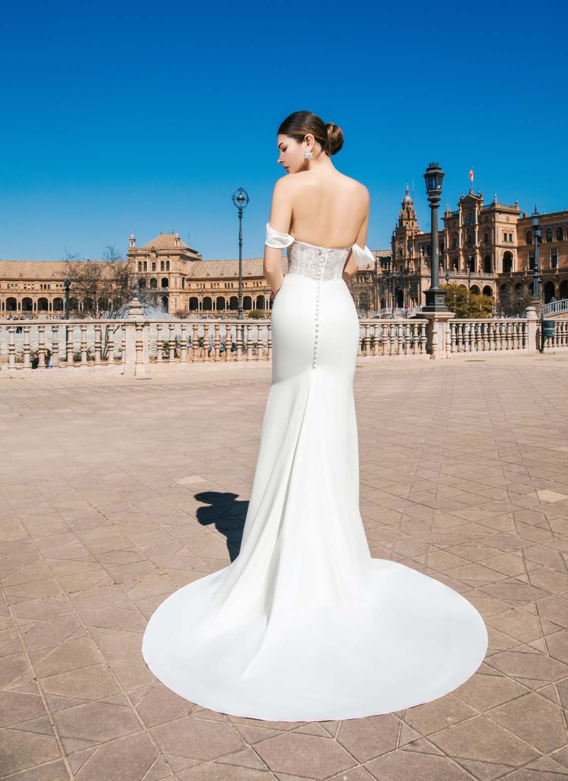 Vestido de novia 779 de Alma Couture - Imagen 2