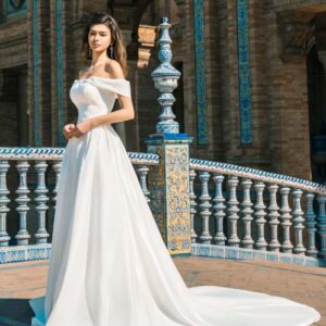 Vestido de novia princesa 734 de Alma Couture