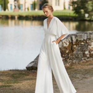 PRÓXIMA LLEGADA - Vestido pantalón de novia 5B101 Waddox de Alma Novia