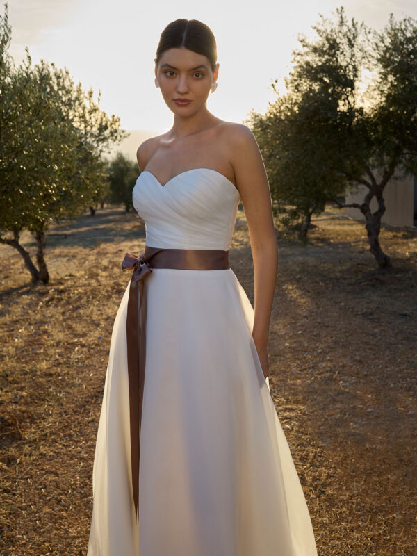 PRÓXIMA LLEGADA - Vestido de novia corte A y escote corazón  L1172 de Demetrios Bridal - Imagen 2