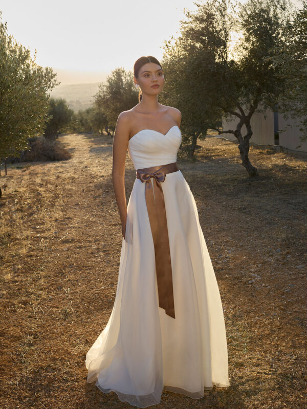 PRÓXIMA LLEGADA - Vestido de novia corte A y escote corazón  L1172 de Demetrios Bridal - Imagen 5