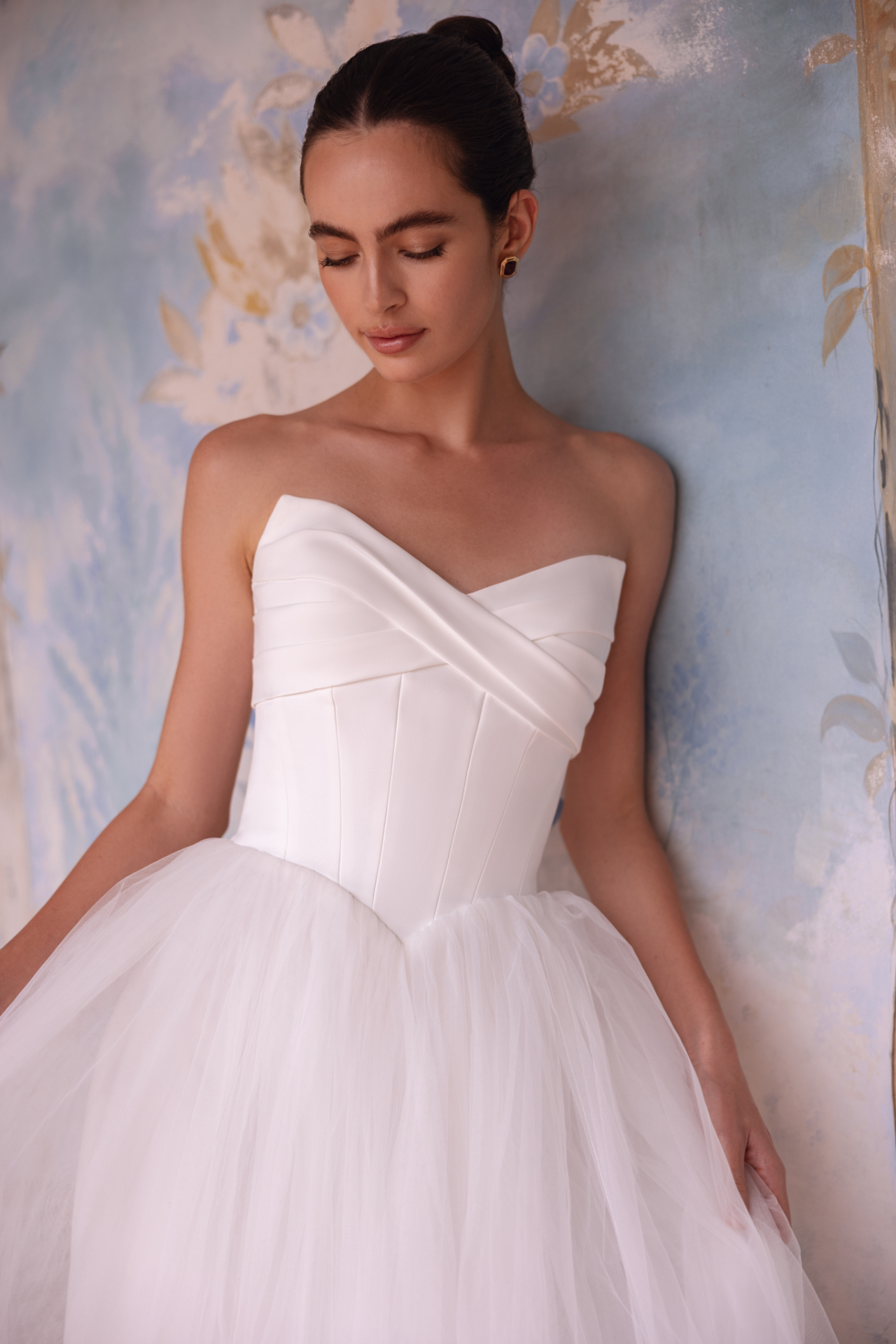 Vestido de novia estilo princesa tul y satén L1214 de Demetrios - Imagen 2