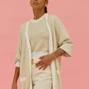 Pantalones con detalle metálico 260173 de Scripta